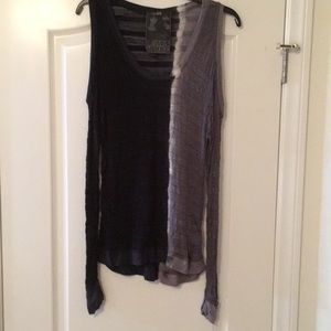 Young fabulous and broke cold shoulder top